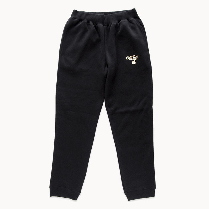 empire coffee stand  original sweat pants Chill Out 10oz BKWH (M)(送料込み）